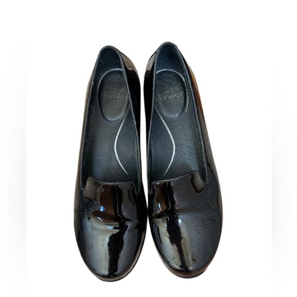 Dansko Shoes - Dansko Black Patent Leather Comfort Clogs Loafers EU 40 US 9-91/2